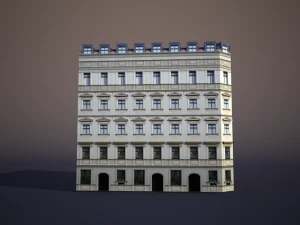 apartment house 4 3D Model