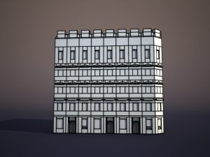 apartment house 4 3D Model