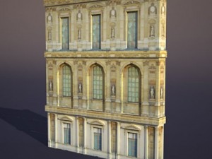 apartment house 5 Modelo 3D