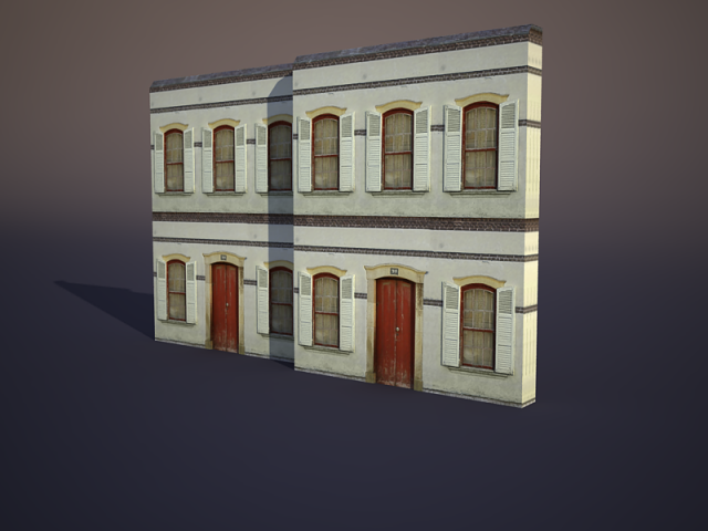 apartment house 6 Modèle 3D .c4d .max .obj .3ds .fbx .stl .blend 