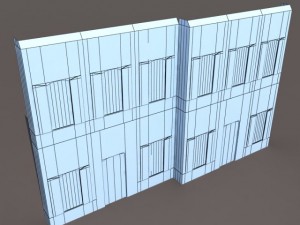 apartment house 6 Modèle 3D