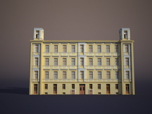 apartment house 8 Model 3D