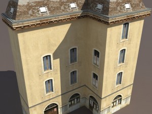 apartment house 10 3D 模型