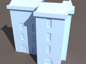 apartment house 10 Modelo 3D