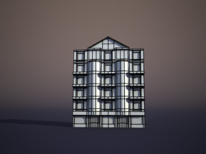 apartment house 12 3D 모델