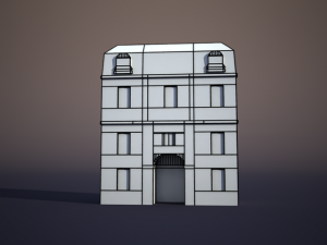 apartment house 13 3D 모델