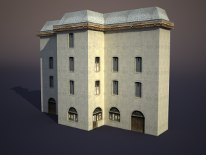 apartment house 14 Modèle 3D