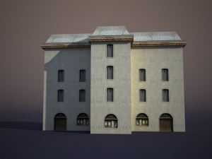 apartment house 14 Modello 3D