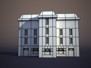 apartment house 14 Modello 3D