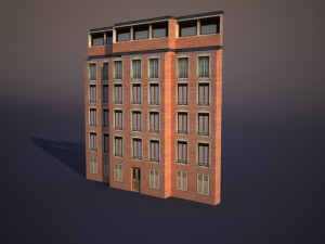 apartment house 15 3Dモデル