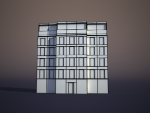 apartment house 15 3Dモデル