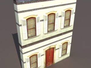 apartment house 16 3D Model