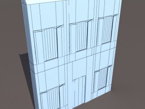 apartment house 16 3D 模型
