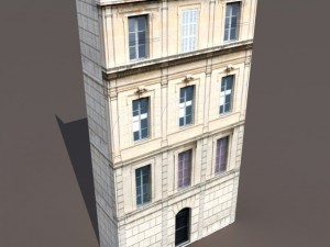 apartment house 17 3D Model