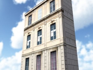 apartment house 17 3D Model