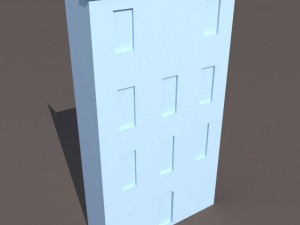 apartment house 17 3D Model