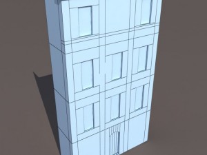 apartment house 17 3D Model