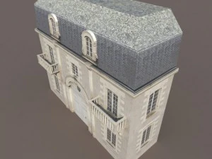 apartment house 103 low poly 3D Model