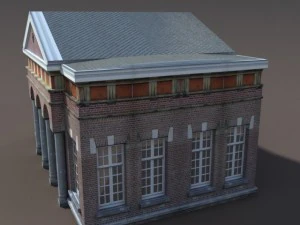 apartment house 105 low poly 3D Model