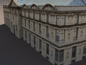 apartment house 106 low poly 3D Model