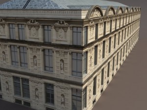 apartment house 106 low poly 3D Model