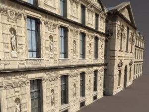 apartment house 106 low poly 3D Model