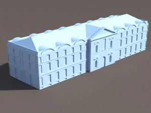 apartamento casa 106 baixo poli Modelo 3D
