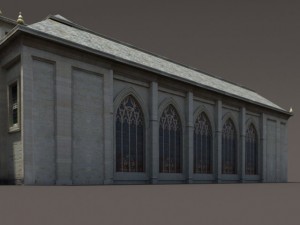 church roman 84 low poly 3D Model
