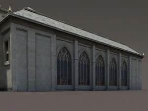 church roman 84 low poly 3D Model