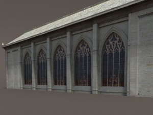 church roman 84 low poly 3D Model