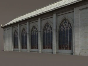church roman 84 low poly 3D Model