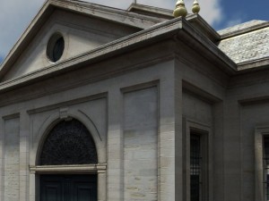 church roman 84 low poly 3D Model