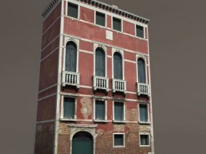 gedung venesia 133 gedung poli rendah Model 3D
