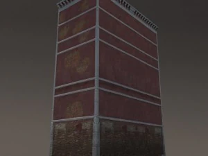 venice building 133 low poly building 3D Model