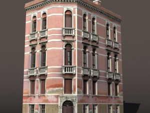 venice building 147 Modèle 3D