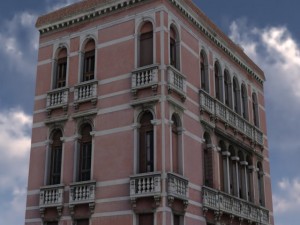 venice building 147 Model 3D