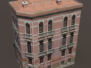 venice building 147 Model 3D