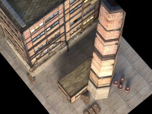abandoned factory building 149 3D 模型