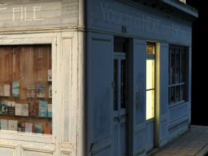 small shop building 3D Model