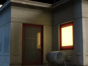 small shop building 3D Model