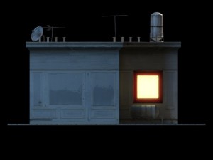 small shop building 3D Модель