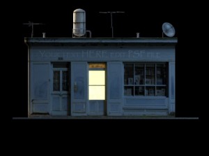 small shop building 3D Модель