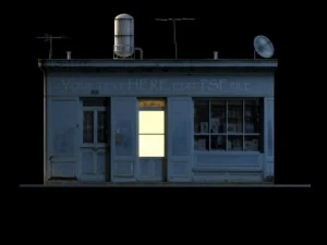 small shop building 3D Model