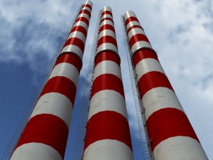 chimney low poly Model 3D