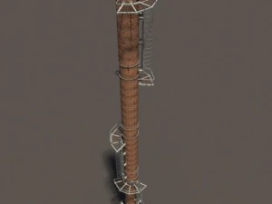 chimney low poly 3D Model
