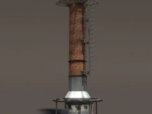 chimney low poly 3D Model