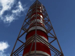 chimney low poly 3D Model