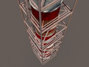 chimney low poly 3D Model