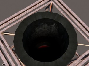 chimney low poly Modelo 3D