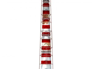 chimney low poly Modelo 3D